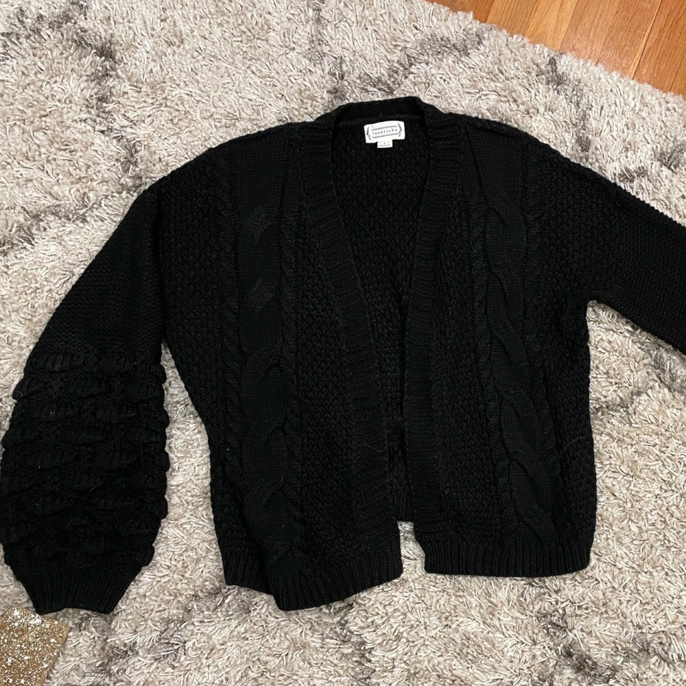 Black Cardigan